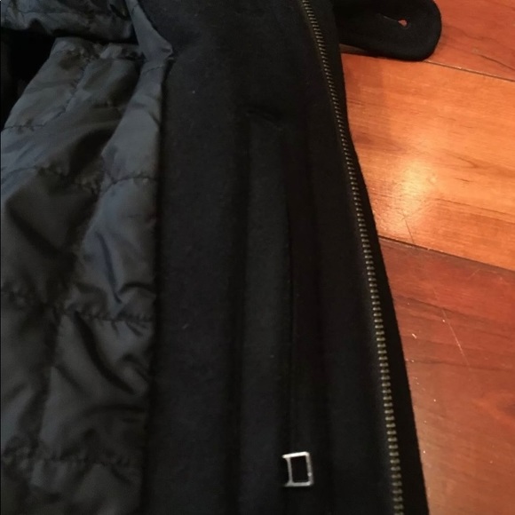 Men's Maiden Noir hooded Wool Winter Coat Size L - Picture 4 of 8